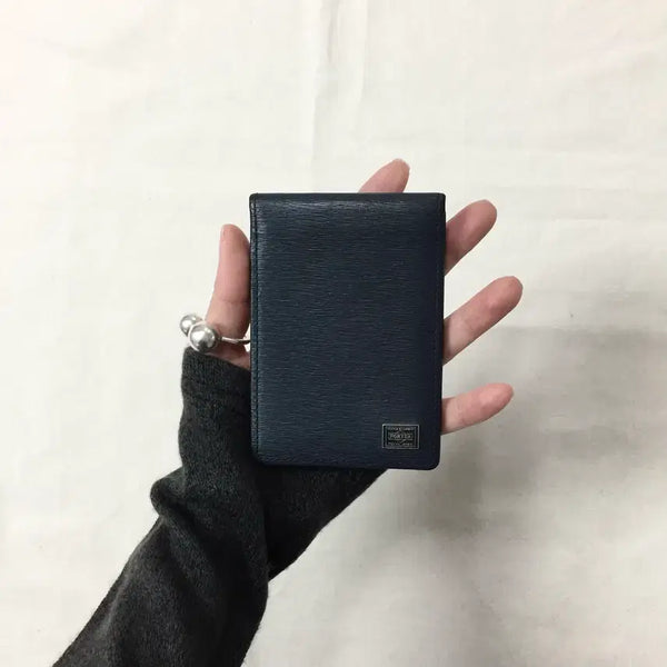 [BUNJANG] Porter Card Holder Dark Navy / 포터 카드지갑 다크네이비,포터 지갑,아메카지,심플지갑