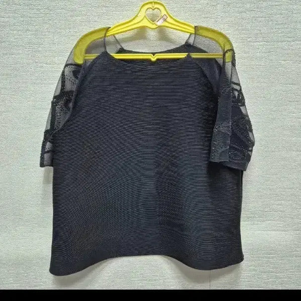 [BUNJANG] Pleated See-Through Blouse / y243 플리츠 시스루 블라우스