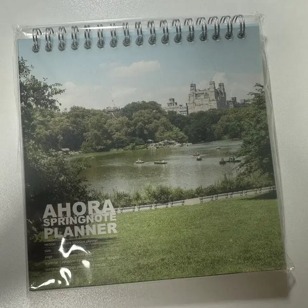 [BUNJANG] Aora Stationery 100-Day Planner Square Spring Planner Green Park / 아오라문구 100일 플래너 스퀘어스프링플래너 그린파크