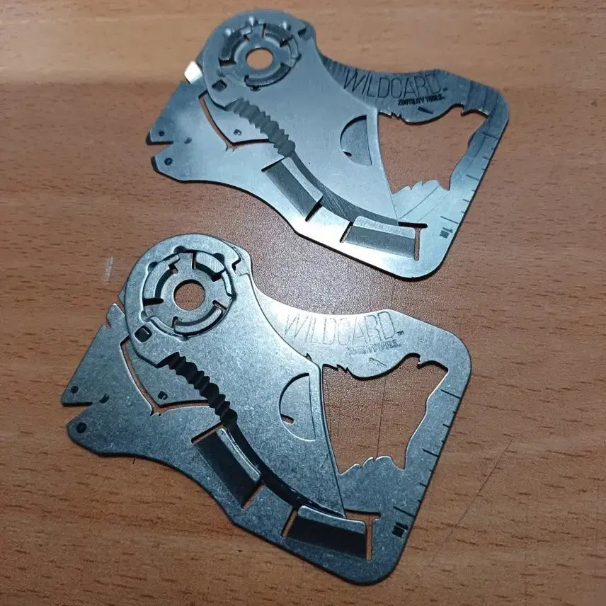 [BUNJANG] Zootility Tools WildCard Card-Type Multi-Tool / 쥬틸리티툴 와일드카드 카드형 멀티툴 (Zootility WildCard)