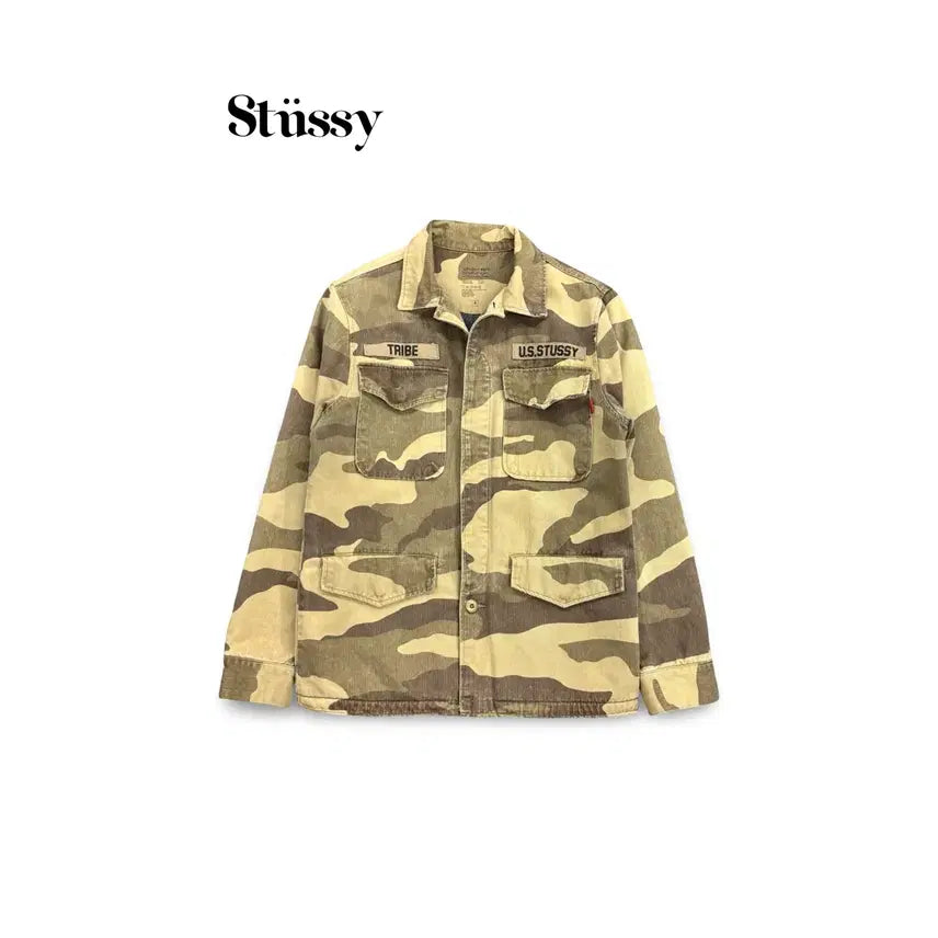 [BUNJANG] Stussy Military Field Jacket / (90) 스투시 밀리터리 필드 자켓