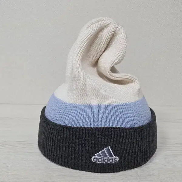 [BUNJANG] Adidas Trefoil Knit Beanie / 아디다스 삼색 니트비니 프리 57-60cm