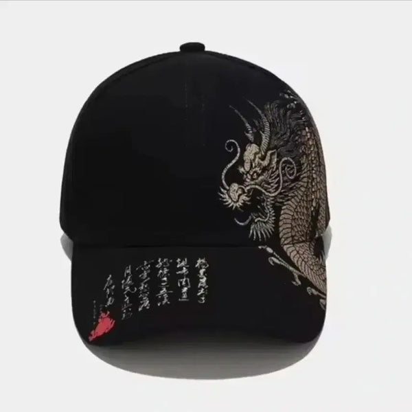 [BUNJANG] Dragon Black Ball Cap / 드래곤  블랙 볼캡