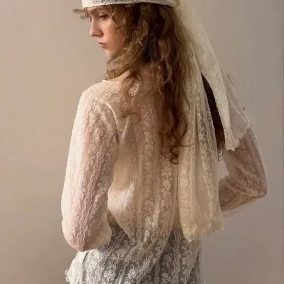 [BUNJANG] Apingler Muffle Top Set - Ivory / 에핑글러 머플탑