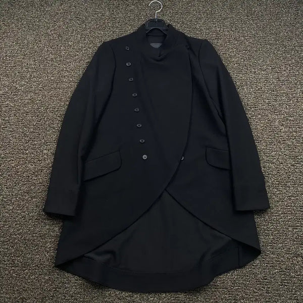 [BUNJANG] Vintage Napoleon Black Coat / 빈티지 나폴레옹 블랙 코트