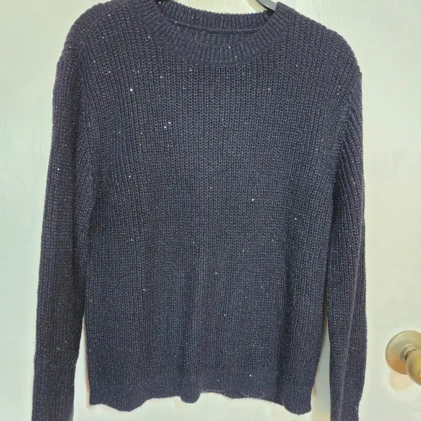 [BUNJANG] Pearl Knit Navy / 니트  네이비 펄