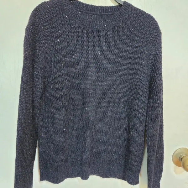 [BUNJANG] Pearl Knit Navy / 니트  네이비 펄