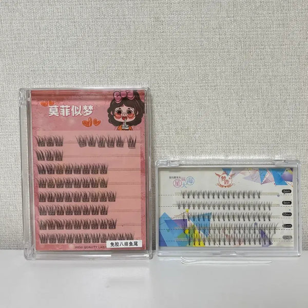 [BUNJANG] No-Glue Eyelashes Bundle Set / 2개 일괄) 노글루 속눈썹