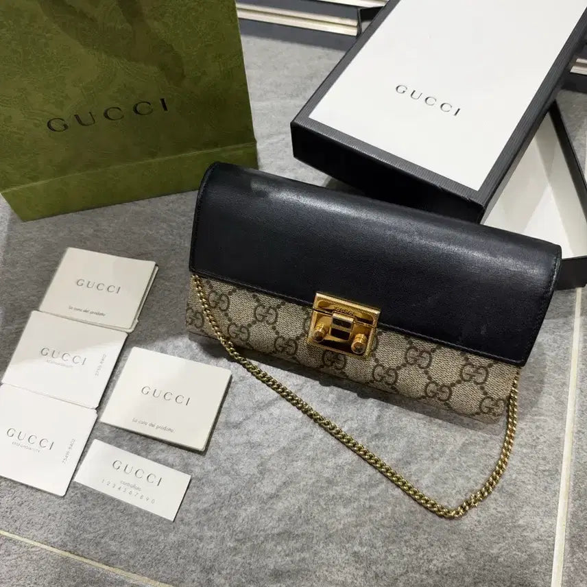 [BUNJANG] Gucci Padlock Chain Wallet / [SS+] 구찌 패드락 체인 월렛