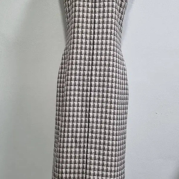 [BUNJANG] Fayewoo Check Pattern Long Dress / 페이우  원피스