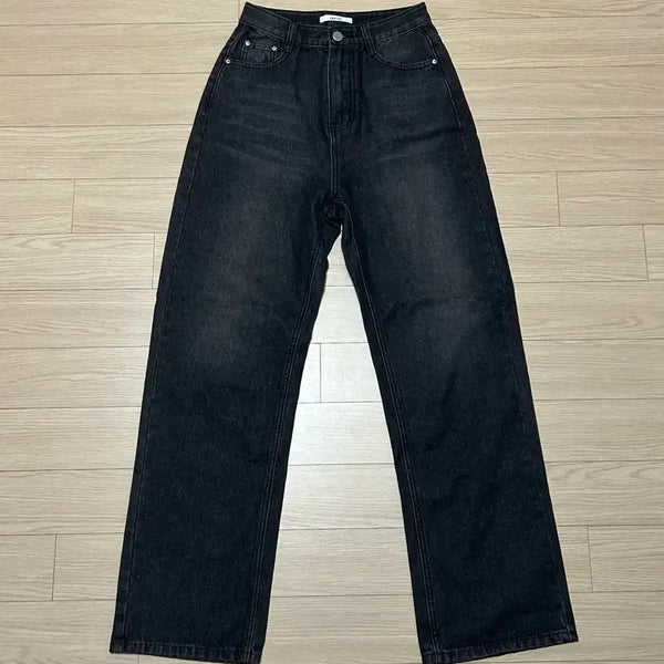 [BUNJANG] Milk Tea Black Jeans - Size S (Long) / 밀크티 청바지 S 롱 일괄 10000원