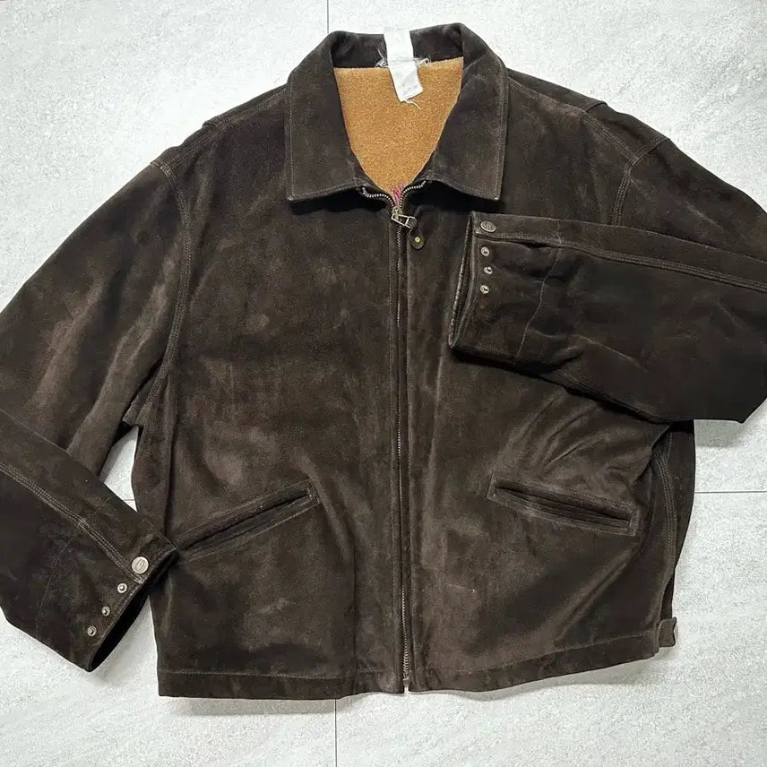 [BUNJANG] GANT Detroit Suede Jacket / 간트 스웨이드 디트로이트 자켓 115