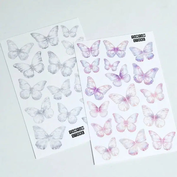 [BUNJANG] Friendly Yumyum Butterfly Set (2 Types) / [친절한윰윰] 나비 2종