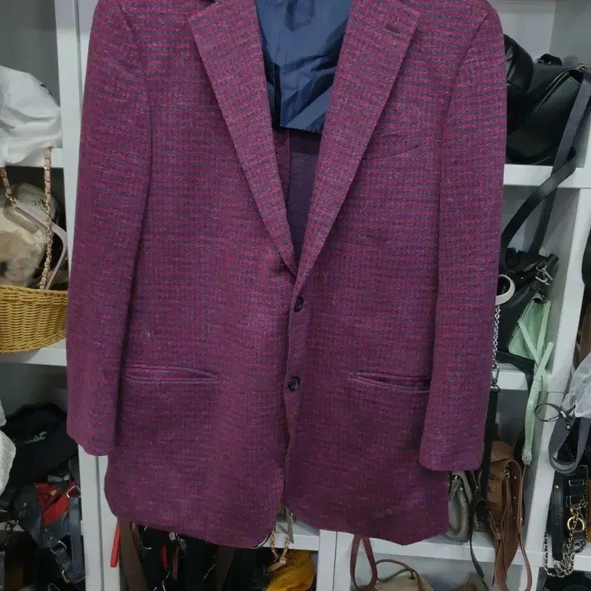 [BUNJANG] Loro Piana Red Jacket / 빨질레리 로로피아나 마 자켓 106