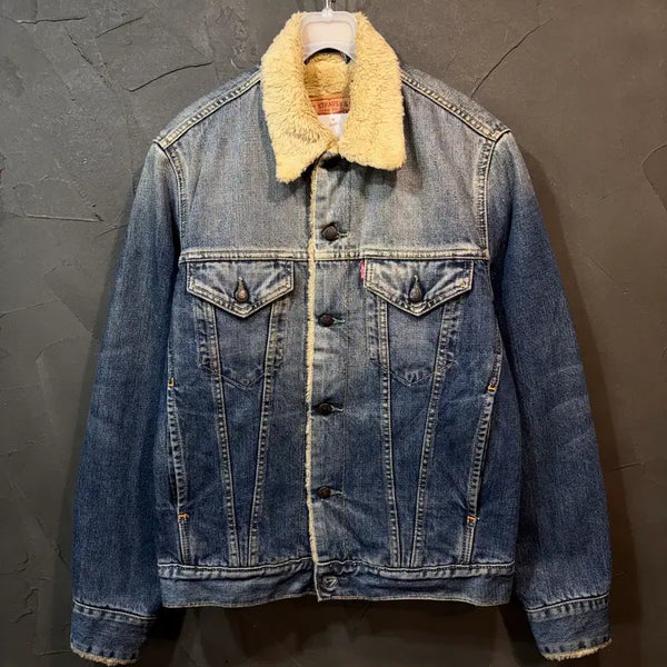 [BUNJANG] Levi's Sherpa Denim Jacket / [S] 리바이스 Levis 쉐르파 데님 자켓