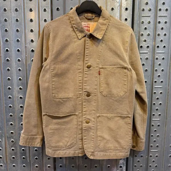 [BUNJANG] Levi's Red Tab Chore Work Jacket Camel S / 리바이스 레드탭 초어 워크자켓 카멜 S