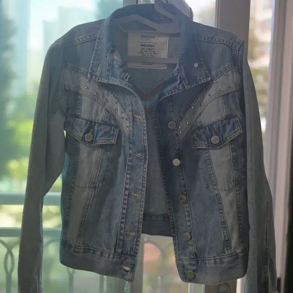 [BUNJANG] Bernice Denim Jacket / Bernice 데님 자켓