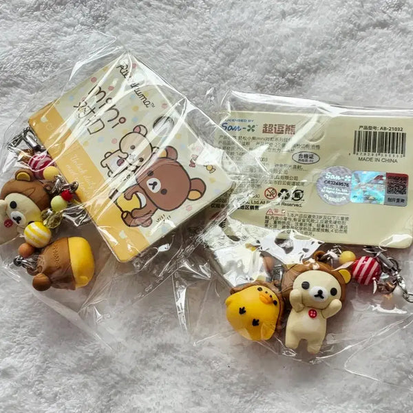 [BUNJANG] Rilakkuma Mini Figure Keychain / 리락쿠마 미니 키링