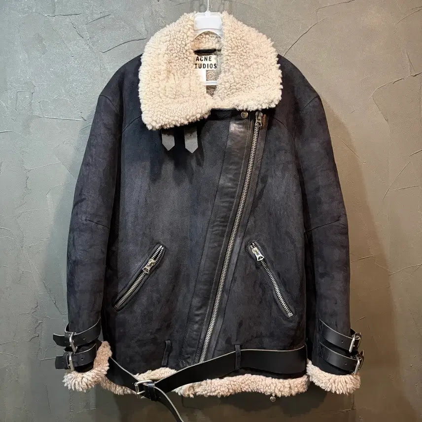 [BUNJANG] Acne Studios Leather Shearling Jacket Size 36 / [Size 36] Acne studios 아크네 스튜디오 가죽 무스탕 자켓