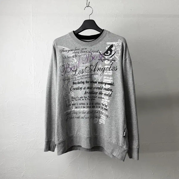 [BUNJANG] Bad Boy Punk Sweatshirt / Bad boy 펑크 스웻셔츠