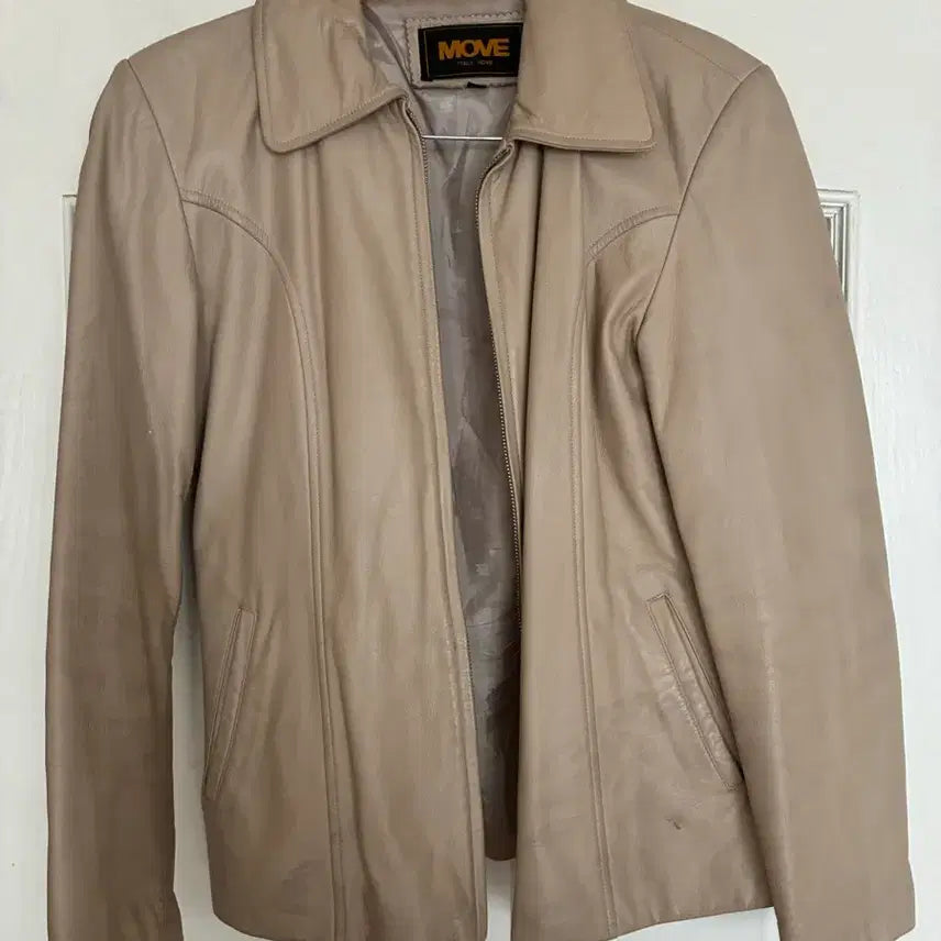 [BUNJANG] MOVE Western Leather Jacket M / 웨스턴 레더 자켓 M