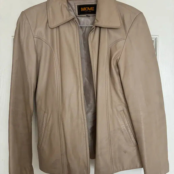 [BUNJANG] MOVE Western Leather Jacket M / 웨스턴 레더 자켓 M