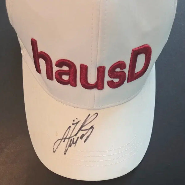 [BUNJANG] Daebo Construction HausD Pro Golfer Autographed Golf Cap / 미사용 대보건설 하우스D HausD 프로골퍼 친필 사인 골프모자