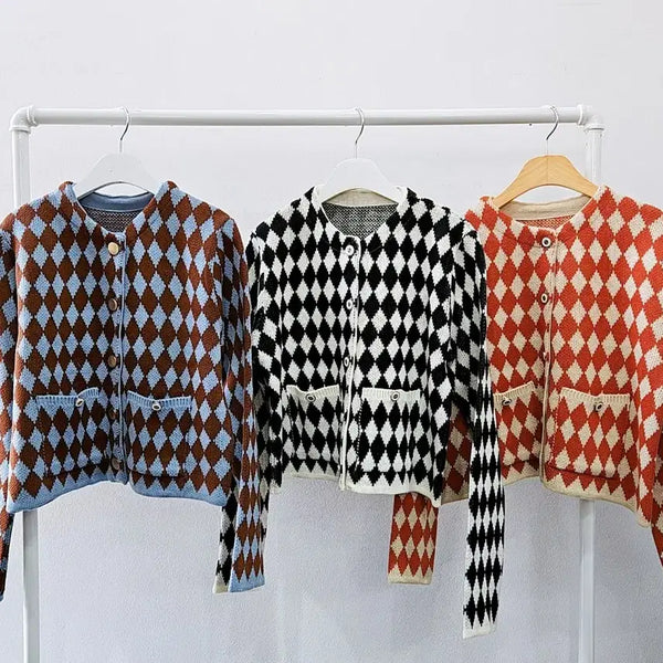 [BUNJANG] Knit Cardigan 3 Colors / 새옷))니트 가디건 3컬러 선택1