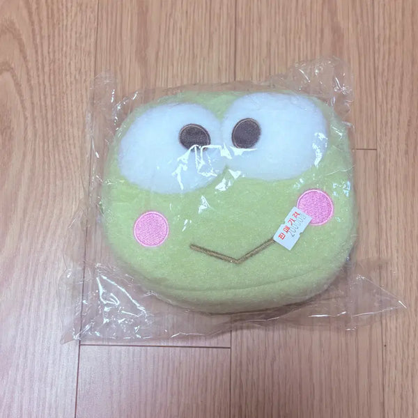 [BUNJANG] Sanrio Keroppi Face Pouch / 산리오 케로피 파우치