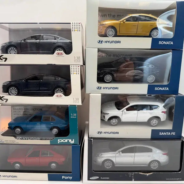[BUNJANG] Korean Mini Cars 8-Unit Bundle Set / 국산 미니카 8대 일괄판매(개별판매 안함 /가격제안 문의 안받음)