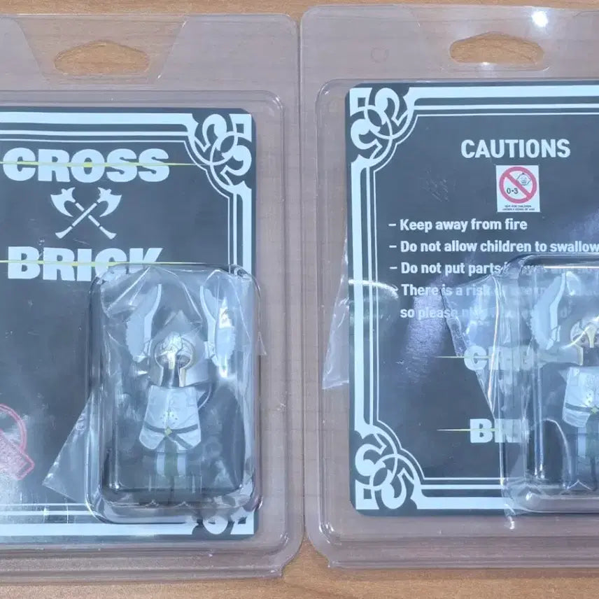 [BUNJANG] Cross Brick White Wood Guard Set (2 Types) / 크로스 브릭 백색나무 가드2종 일괄 판매