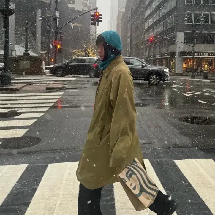 [BUNJANG] Freker Khaki Coat / Freker 코트