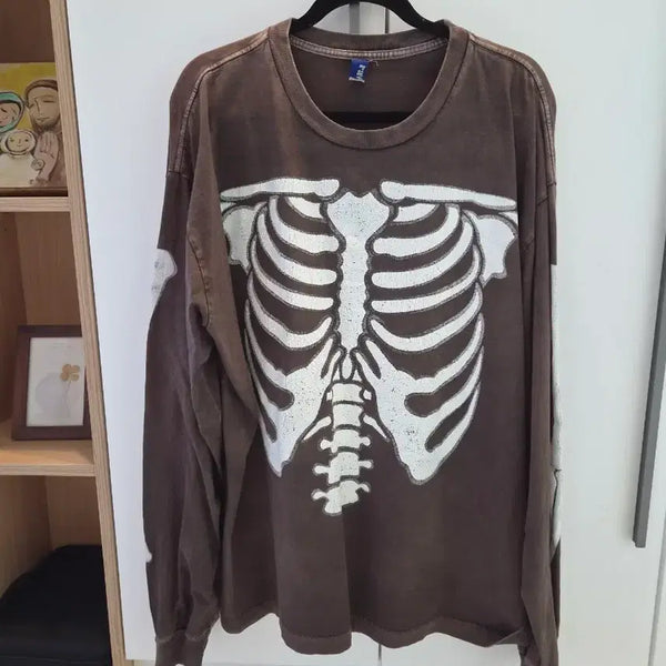 [BUNJANG] Blind Files Bone T-Shirt / [2]블라인드파일즈 본 티