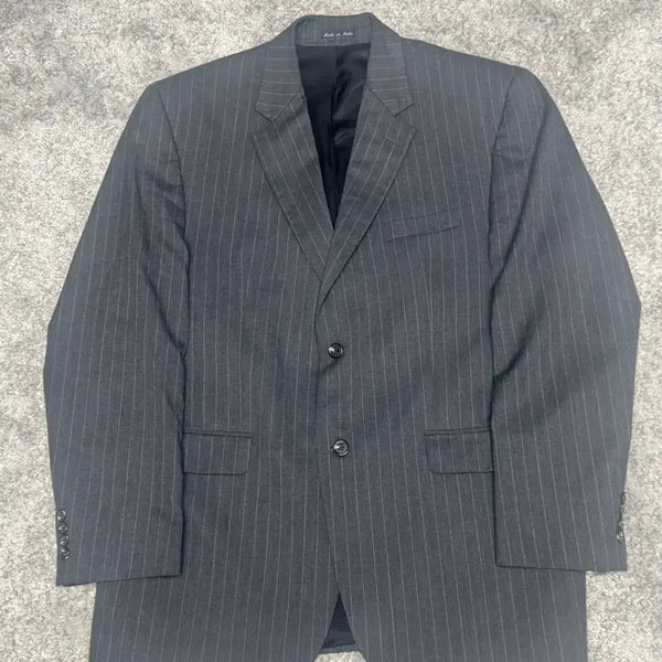[BUNJANG] Chaps Ralph Lauren Striped Wool Blazer Jacket / 챕스 랄프 로렌 스트라이프 울 블레이저 자켓