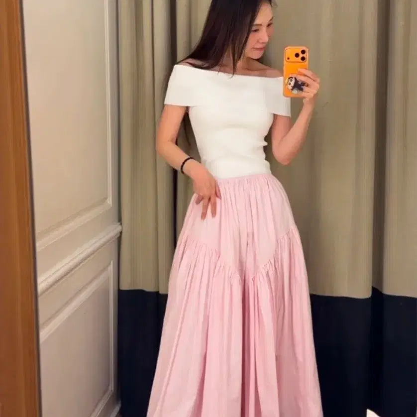 [BUNJANG] REVE Pink Skirt / 급처)레브 스커트 핑크 148000원 구매