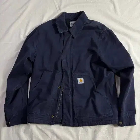 [BUNJANG] Carhartt Alkan Navy Jacket / (L)Carhartt 칼하트 알칸 네이비 자켓 점퍼팝니다.실측사이즈 어깨-51cm 소매-65cm 가슴-60cm 총장-73cm