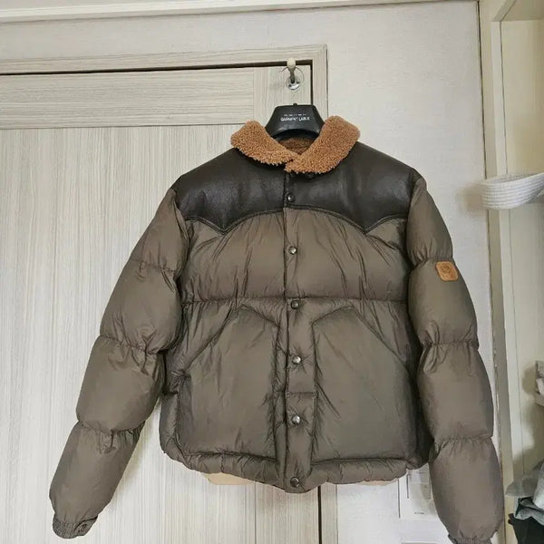 [BUNJANG] Penfield Wool Down Padding Jacket - Khaki / (m) 펜필드 락울 다운 패딩 자켓 카키