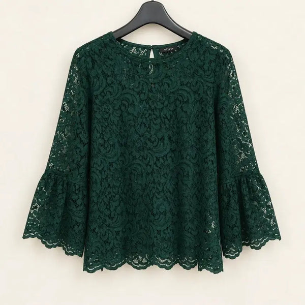 [BUNJANG] Zara Lace Blouse - New / 새상품 55  자라 레이스 블라우스 티셔츠 여성 여자 정장 새제품