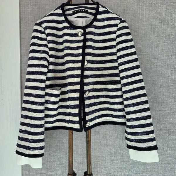 [BUNJANG] Sisley Stripe Jacket / 시슬리 스트라이프 자켓