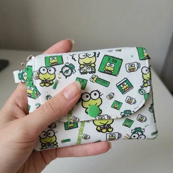 [BUNJANG] Keroppi Two-Way Card Holder / 케로피 투웨이 카드지갑
