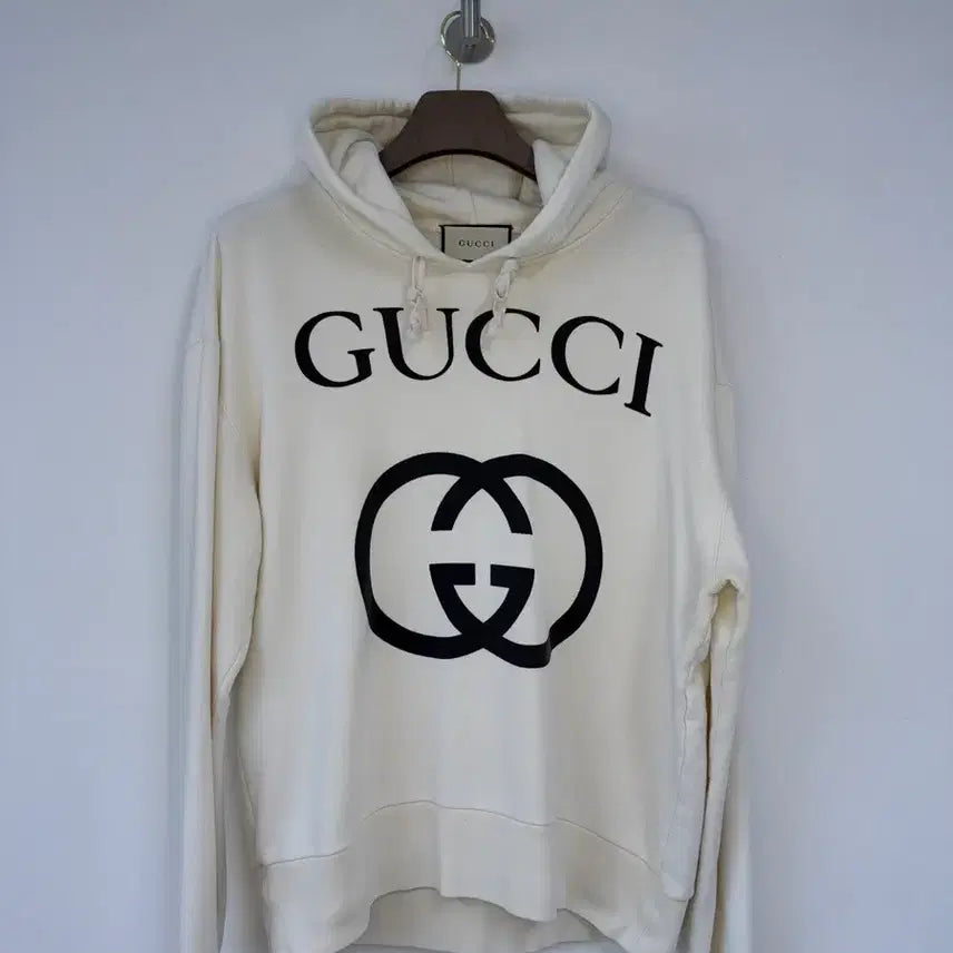 [BUNJANG] Gucci Interlocking Logo Hoodie / 구찌 인터로킹 후드티 M사이즈