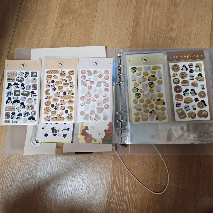 [BUNJANG] Adeli Draw Sticker Bundle (Approx. 101 Types) / 아델리드로우 스티커 약101종 일괄 판매