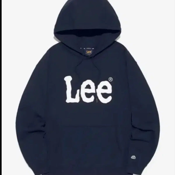 [BUNJANG] Lee Navy Hoodie / Lee 후드티 네이비