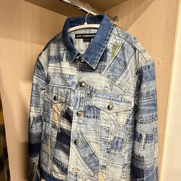 [BUNJANG] Andersson Bell Bruno Patchwork Jacket L / 앤더슨벨 브루노패치워크 자켓 L