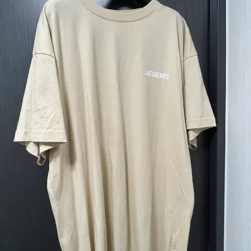[BUNJANG] Jacquemus Beige T-Shirt / 자크뮈스 반팔티 베이지
