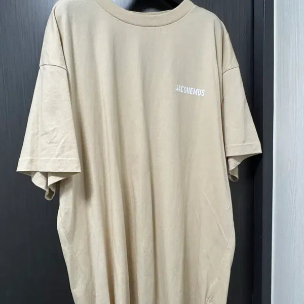 [BUNJANG] Jacquemus Beige T-Shirt / 자크뮈스 반팔티 베이지