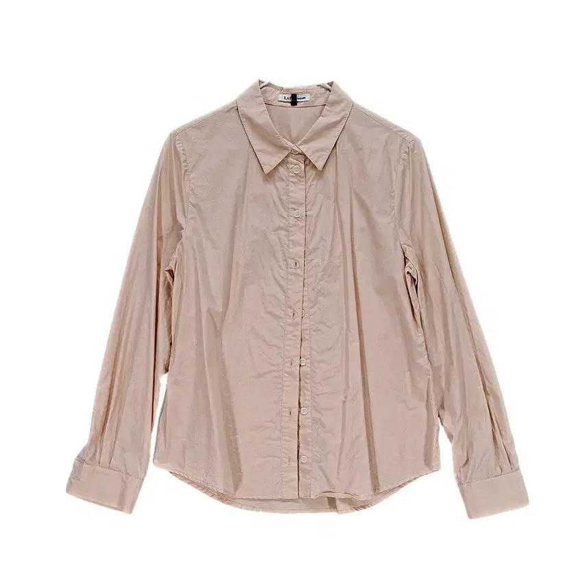 [BUNJANG] LAP Minimal Shirt Beige / 랩 90 미니멀 셔츠 베이지 03257