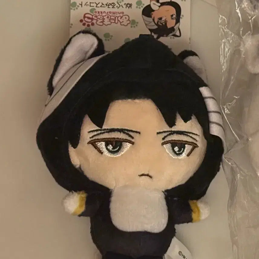 [BUNJANG] Attack on Titan Levi Ackerman Plush Doll / 진격의거인 애니마루코 리바이 아커만 누이 립뭉이