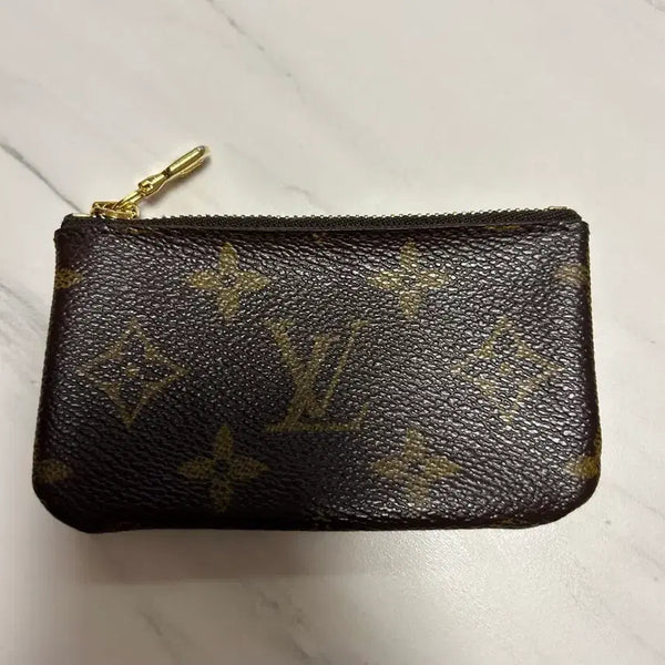 [BUNJANG] Louis Vuitton Monogram Mini Pouch / Coin Card Holder / 루이비통 모노그램 미니 파우치/ 동전 카드지갑