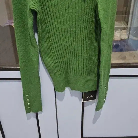 [BUNJANG] AtG Ribbed Knit Sweater / AtG  골지 니트 23년 택채새것